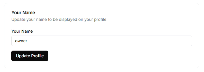 Profile Name